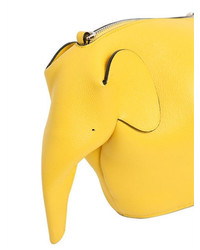 Loewe Elephant Leather Shoulder Bag
