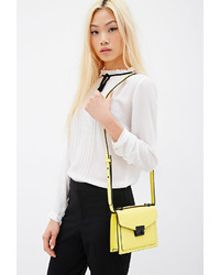 Forever 21 Pebbled Faux Leather Crossbody