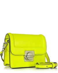 Marc by Marc Jacobs Top Schooly Jax Safety Yellow Leather Crossbody Bag