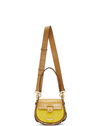 Chloé Yellow And Tan Small Tess Bag