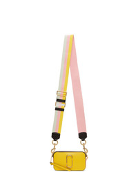 Marc Jacobs Yellow And White Small Snapshot Bag
