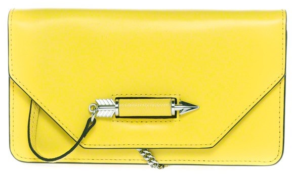 Mackage Zoey S5 Lemon Leather Mini Crossbody Bag 250 Mackage