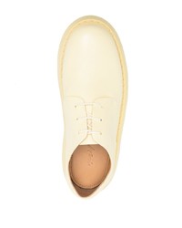 Marsèll Round Toe Leather Derby Shoes