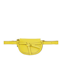 Loewe Yellow Mini Gate Bum Bag