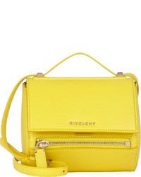 Givenchy Pandora Box Mini Crossbody Yellow