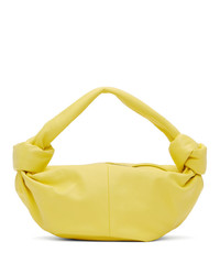 Bottega Veneta Yellow Twist Pouch Bag