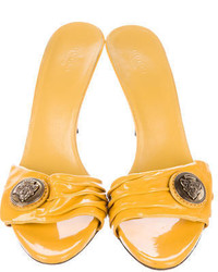 Gucci Patent Leather Hysteria Sandals
