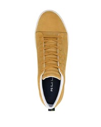 PS Paul Smith Embossed Logo Leather Sneakers