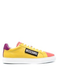 Moschino Label Colour Block Sneakers