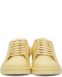 Raf Simons Yellow Pink Orion Sneakers