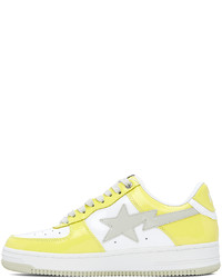 BAPE Yellow Sta Sneakers