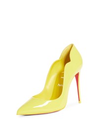 Christian Louboutin Hot Chick Scallop Pointed Toe Pump