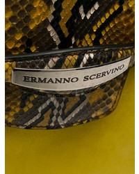 Ermanno Scervino Animal Print Details Shopper Tote