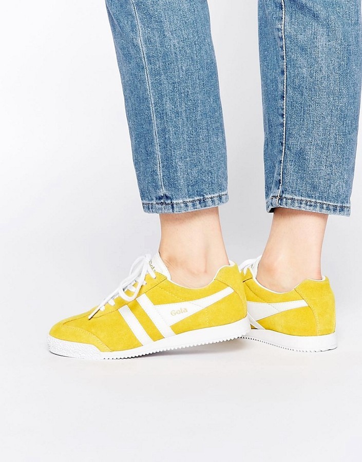gola yellow sneakers