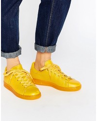adidas Originals Court Vantage Super Color Yellow Sneakers