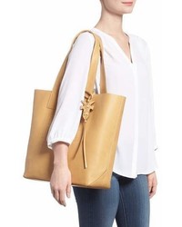 Frye Carson Perforated Logo Leather Tote