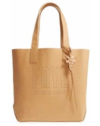 Frye Carson Perforated Logo Leather Tote