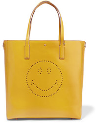 Anya Hindmarch Ebury Smiley Perforated Leather Tote