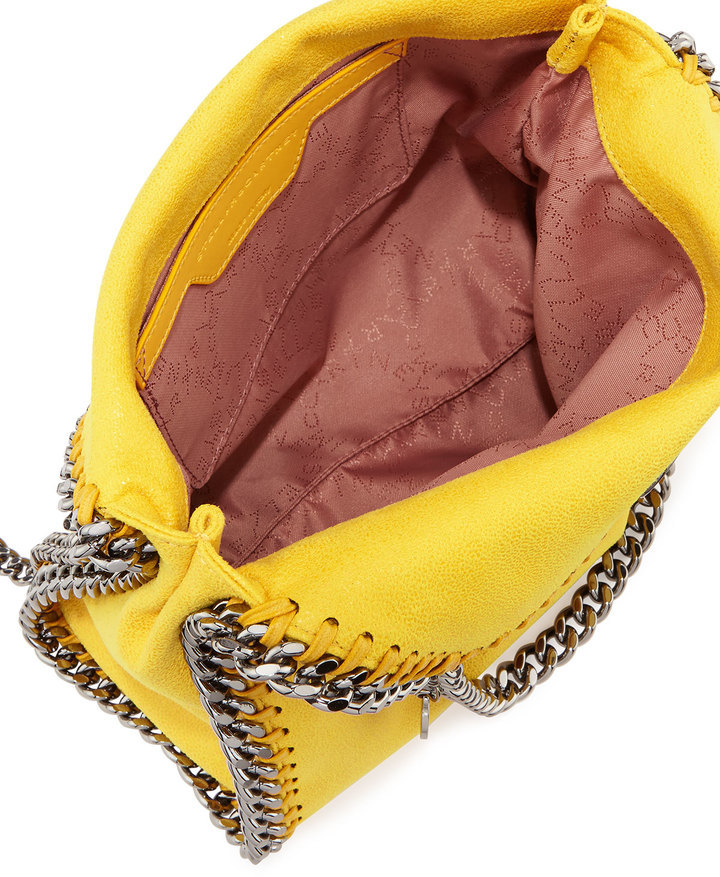 Stella McCartney Falabella Mini Tote Bag Yellow