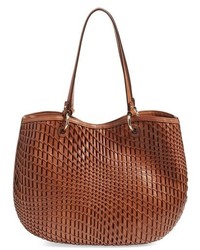 Cole Haan Genevieve Small Open Weave Leather Tote