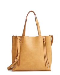 Chelsea28 Leigh Convertible Zipper Faux Leather Tote