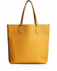 Burberry Remington Embossed Leather Tote