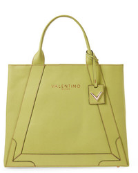 Valentino By Mario Valentino Lemon Adele Saffiano Leather Tote