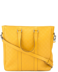 Louis Vuitton Yellow Damier Infini Tadao Tote Bag