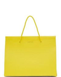Medea Yellow Hanna Chain Shoulder Bag
