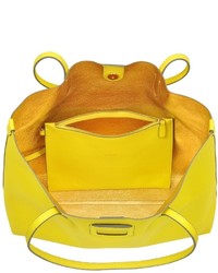 Hogan Yellow Leather Tote