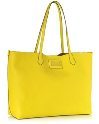 Hogan Yellow Leather Tote