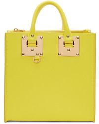 Sophie Hulme Yellow Square Albion Tote