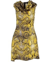 Yellow Leopard Dress