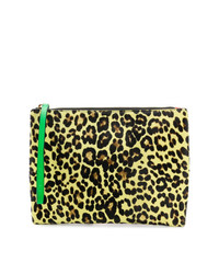 Marni Leopard Print Clutch Bag