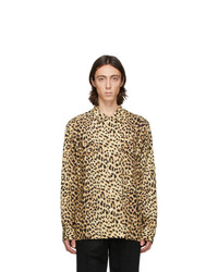 Yellow Leopard Long Sleeve Shirt