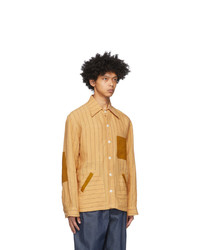 Nicholas Daley Yellow Yussef Shirt Jacket