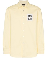 Raf Simons Logo Patch Oversized Shirt