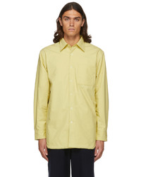 Dries Van Noten Yellow Carnelli Padded Shirt