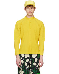 Homme Plissé Issey Miyake Yellow Monthly Color March Shirt
