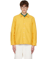 Whim Golf Yellow Vented Shirt