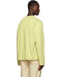 Acne Studios Green Long Sleeve T Shirt