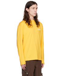 Jacquemus Yellow Le T Shirt Manches Longues T Shirt