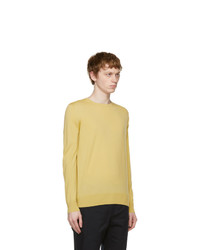 Loro Piana Yellow Wish Wool T Shirt Sweater
