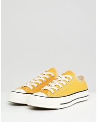 Converse Chuck 70 Ox Trainers In Mustard Yellow