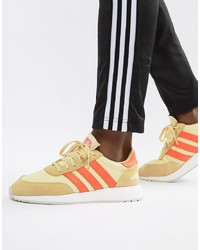 adidas Originals I 5923 Leather Trainers In Yellow D96604