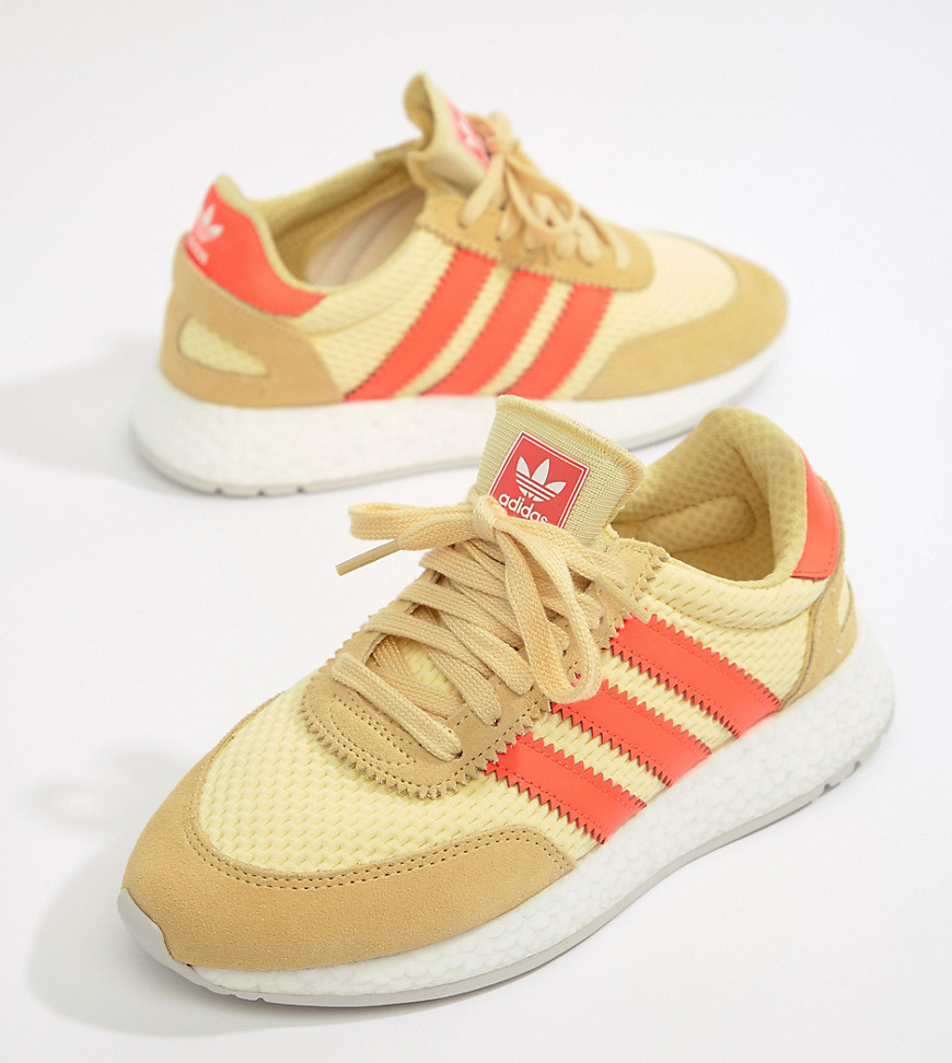 melodramatiske labyrint femte adidas Originals I 5923 Trainers In Yellow And Redred, $113 | Asos |  Lookastic