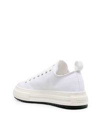 DSQUARED2 Low Top Flatform Sneakers