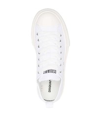DSQUARED2 Low Top Flatform Sneakers