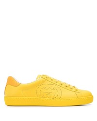 Gucci Perforated Logo Sneakers