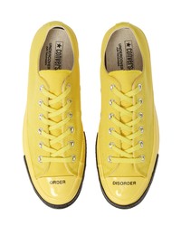 converse undercover yellow
